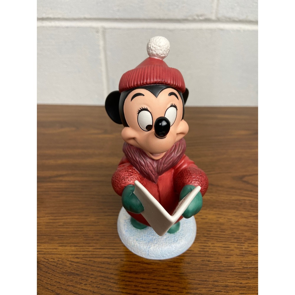 WALT DISNEY Classic Collection - Minnie Mouse Caroler‎ Pluto's Christmas Tree